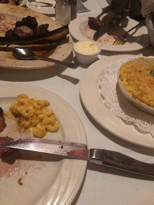 Tomahawk, Mac and cheese