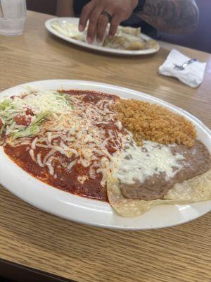 Cheese Enchiladas