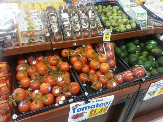 Tomato section