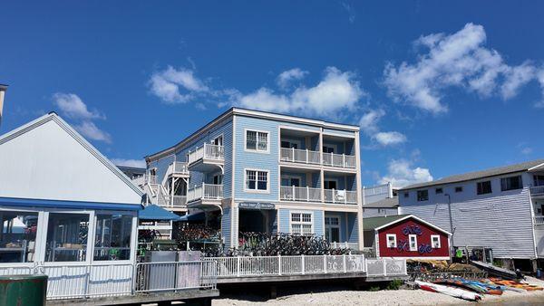 View from Shepler's dock on Mackinac Island.