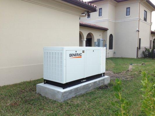 We are certified in generac generator installation.