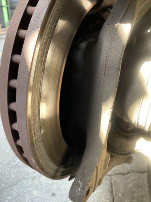 Inner rotor damage