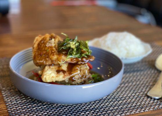 Chef Special: Basil Tilapia with Jasmine Rice