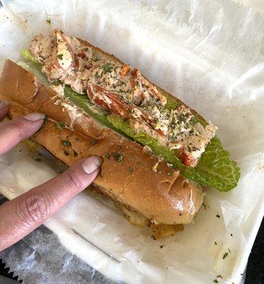 Inside the Classic BK Lobster Roll