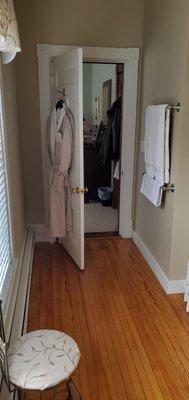 Another view of the bathroom (room #4 - Pemaquid Point Lighthouse).