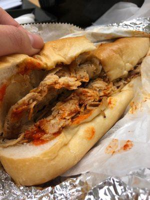 Chicken cheese steak