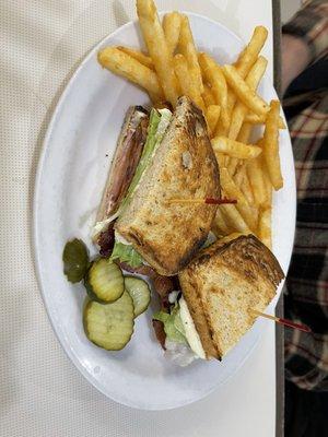 BLT with fries