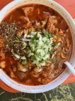 Tried the menudo today and it was fantastic !!! Also tried Chile rellenos and they were also...Good stuff.