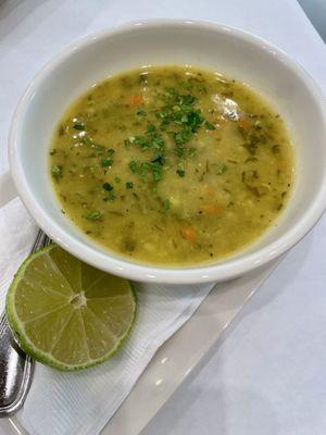 Lunch Lentil soup