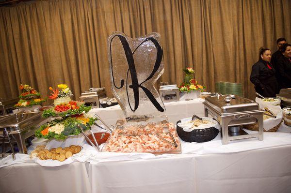 Our buffet was delicious and beautiful!