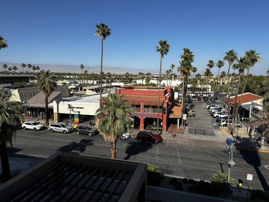 Hotel View, from across the street