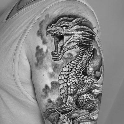 dragon tattoo