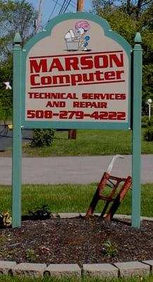 MARSON Computer Repair Shop Signage of Bridgewater