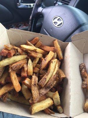 Seasoned fries