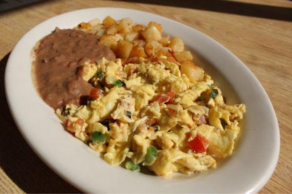 Huevos a La Mexicana Breakfast