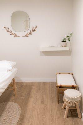 One of our serene treatment rooms.