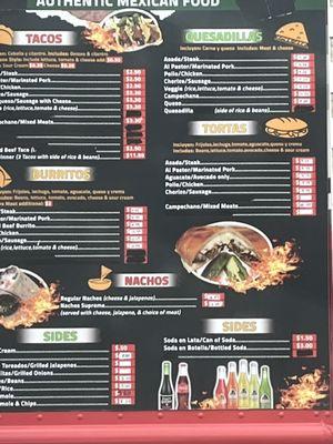 Menus