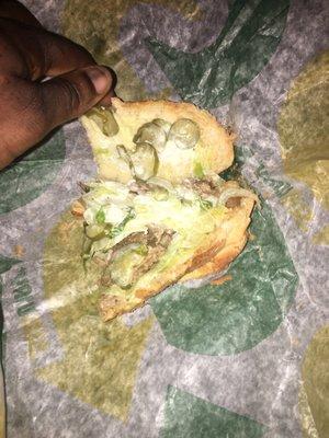 Subway sandwich how it came out