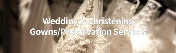 Wedding Gown Preservation Specialists