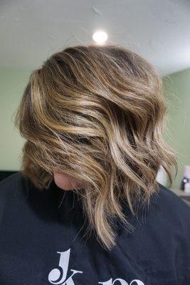 Balayage + Haircut Add-On