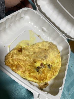 The omelette