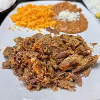 Barbacoa de borrego.