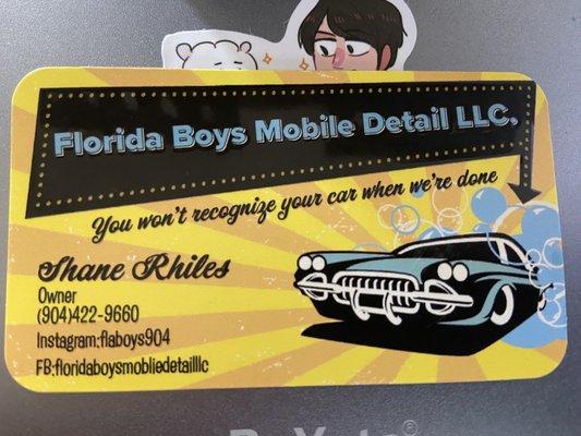 Florida Boys Mobile Detail