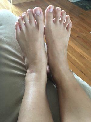 $50 spa pedicure without color