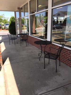 Outdoor seating