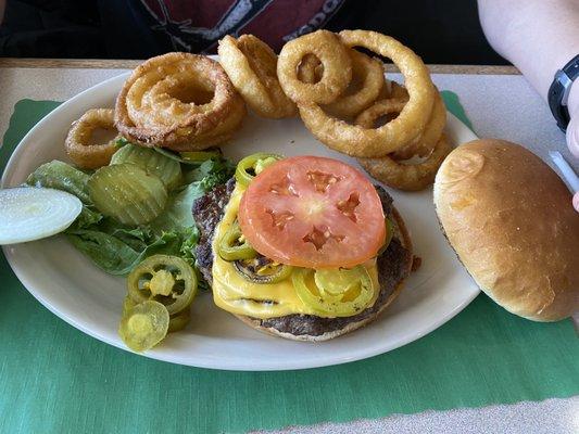 Mexican burger