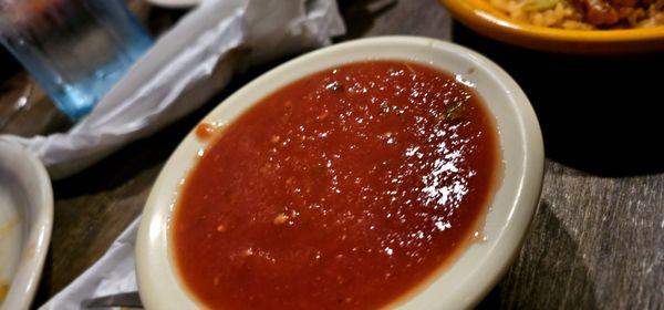 The salsa is perfect for me. If you like lots of heat it may be too mild.