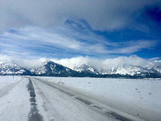 Shuttle ride from airport to Avis... amazing view with an excellent and friendly driver!