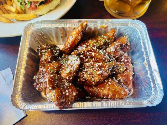 Teriyaki wings