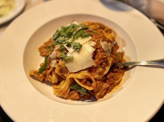 Fettuccine Bolognese