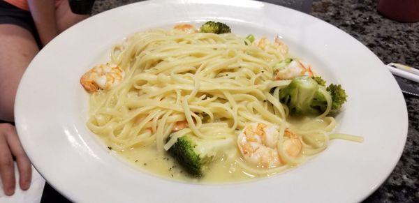 Shrimp & brocolli pasta