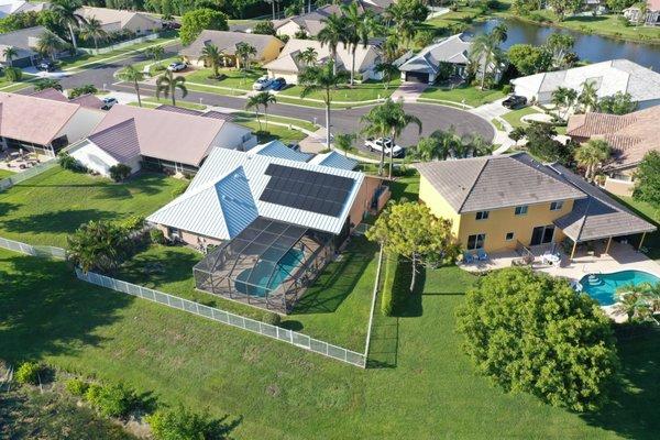 solar panel removal and reinstallation on new metal roof boynton beach