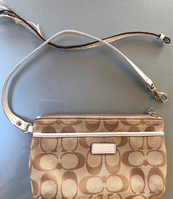 Coach wristlet old and new straps