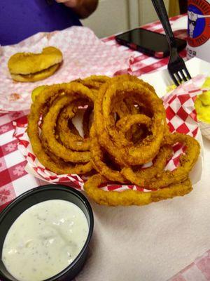 Best onion rings.