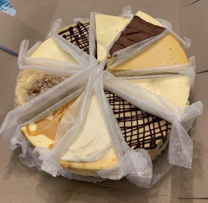 Cheese cake assortment