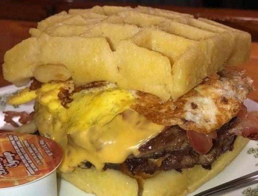 Waffle Burger