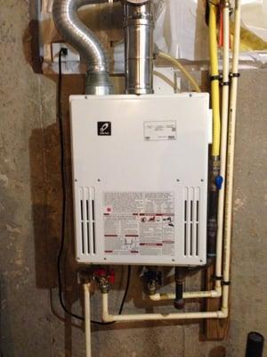 Tank less water heater service and istallations