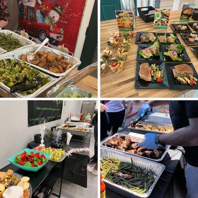 Looking for a caterer for your next event? We got you covered with our catering menu of healthy and delicious entrees!