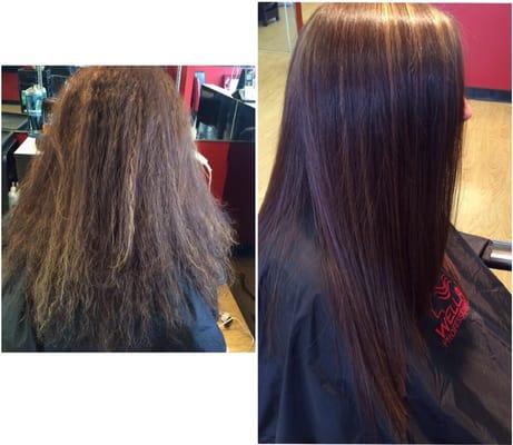 Keratin treatments