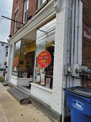 Store Front looking south on South Ave