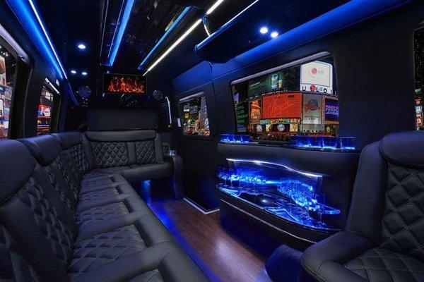 12 Passenger Luxury Mercedes Sprinter LimoBus!