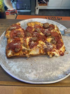 Detroit Style Pizza