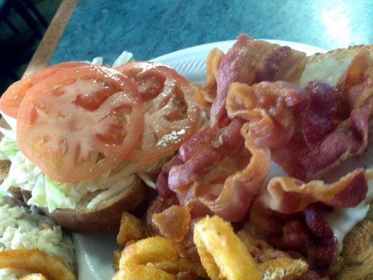 BLT with Curly Fries