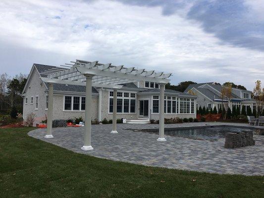 Custom Intex Pergola, Chatham, MA