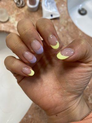 GEL extension french