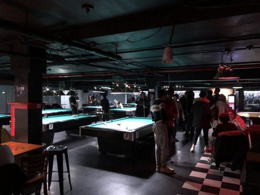 Pool tables